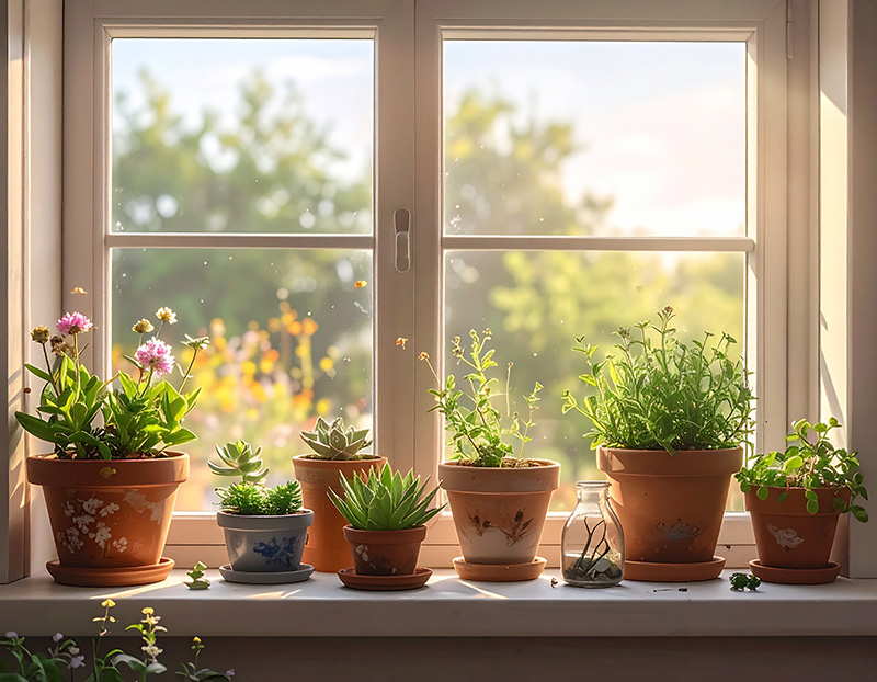 Windowsill Gardening